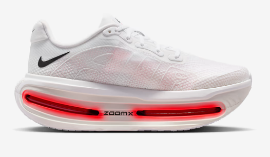 NIKE Men's VOMERO PREMIUM White/Bright Crimson NIKE Men's VOMERO PREMIUM White/Bright Crimson