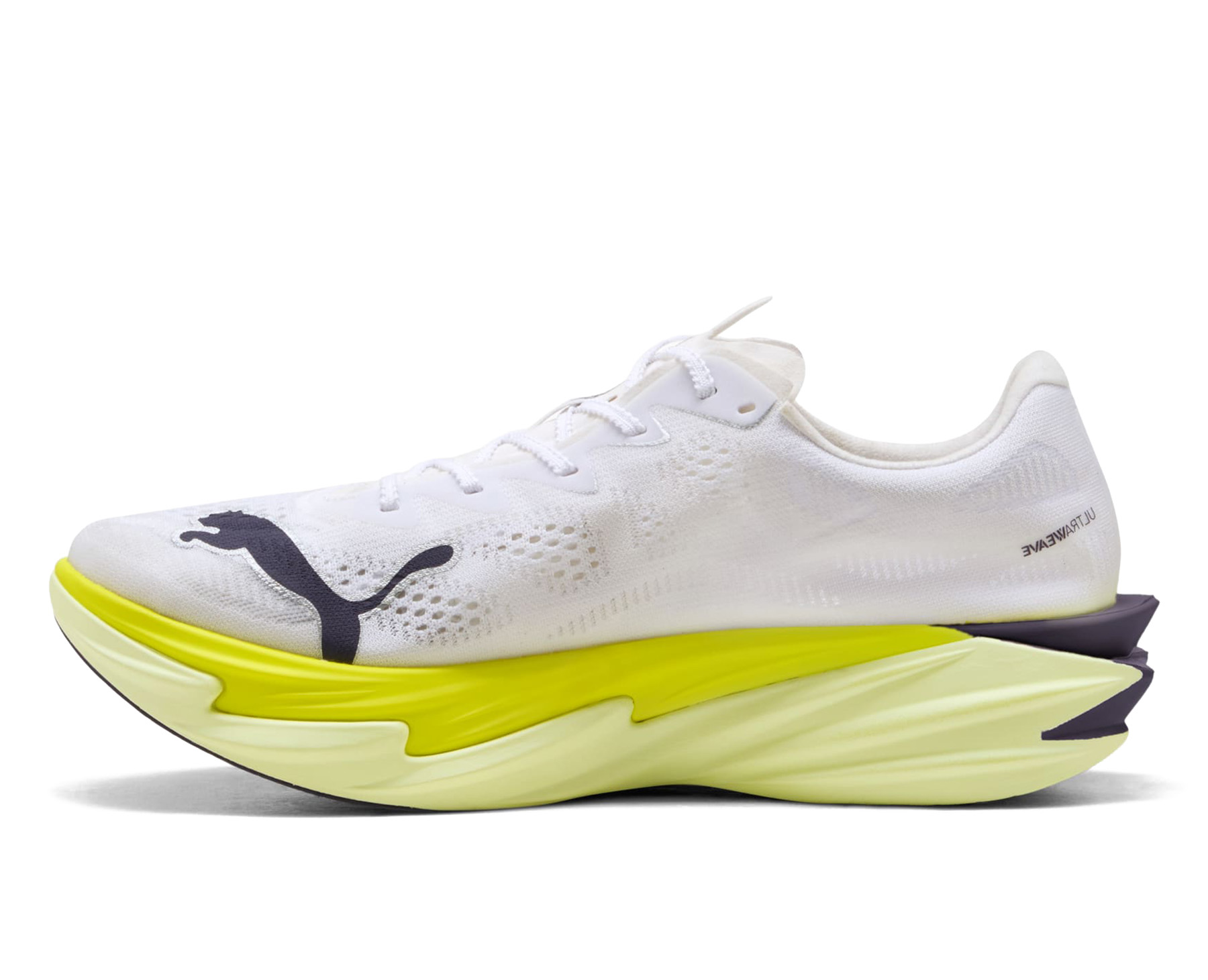 PUMA MEN'S DEVIATE NITRO ELITE 4 PUMA WHITE-APPLE SPRITZ-LUX LIME
