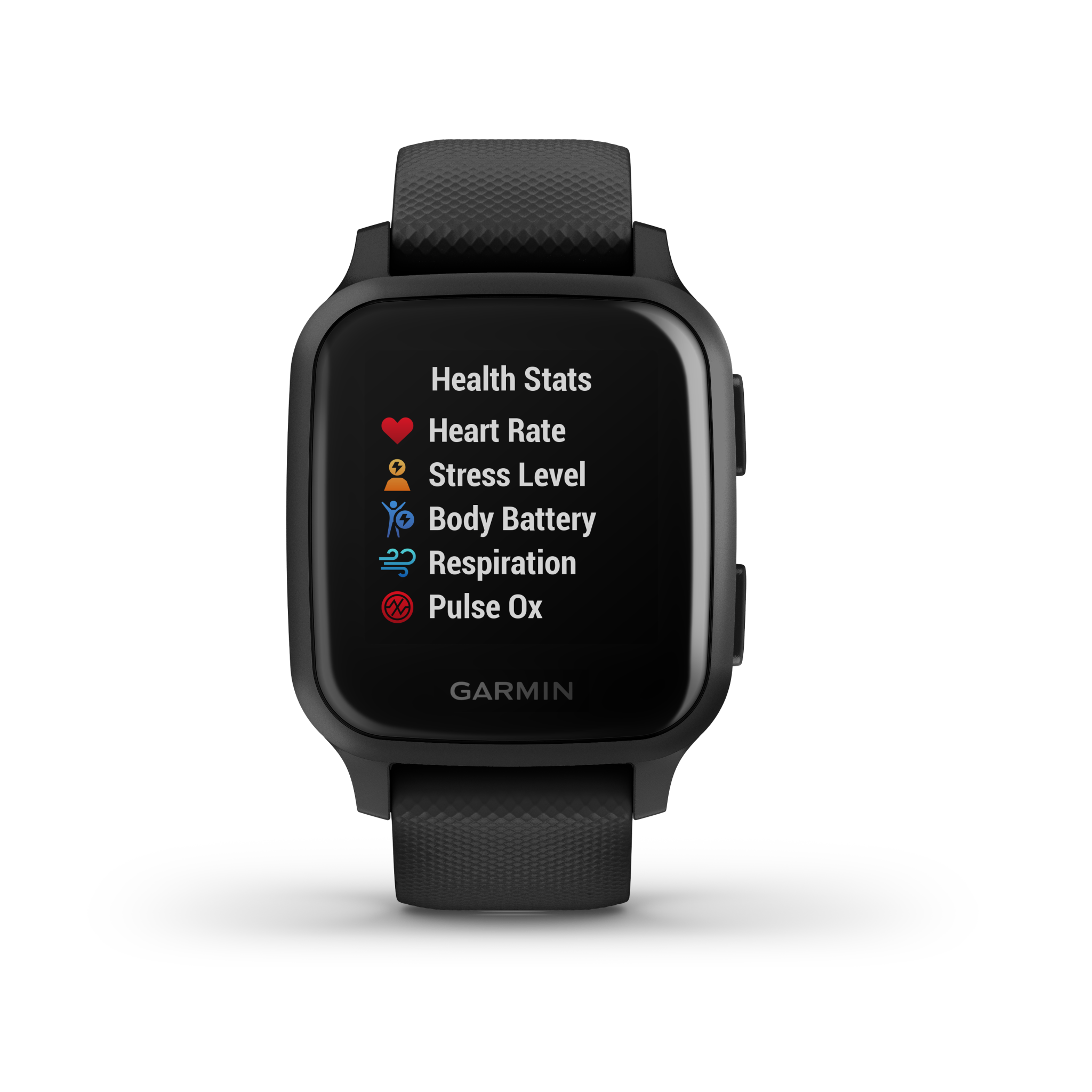 Garmin Venu Sq Music Black/Slate｜ファッション