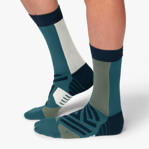 ON RUNNING Men's High Sock Storm/Moss