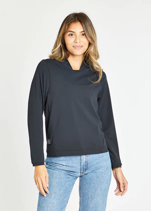 OISELLE Eight Track Top Black