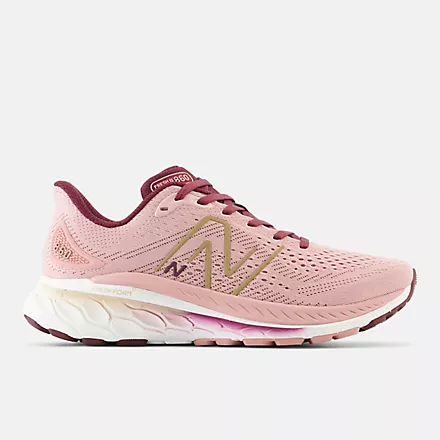 NEW BALANCE Women's 860 v13 PINK MOON/NB BURGUNDY