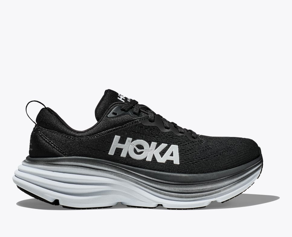 HOKA BONDI 8 メンズ 28cm ブラック HOKA Men's Bondi 8 BLACK / WHITE