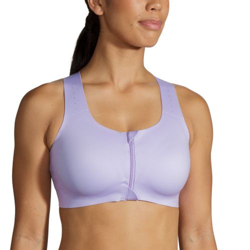 BROOKS Dare Zip Run Bra 2.0 VIOLET DASH