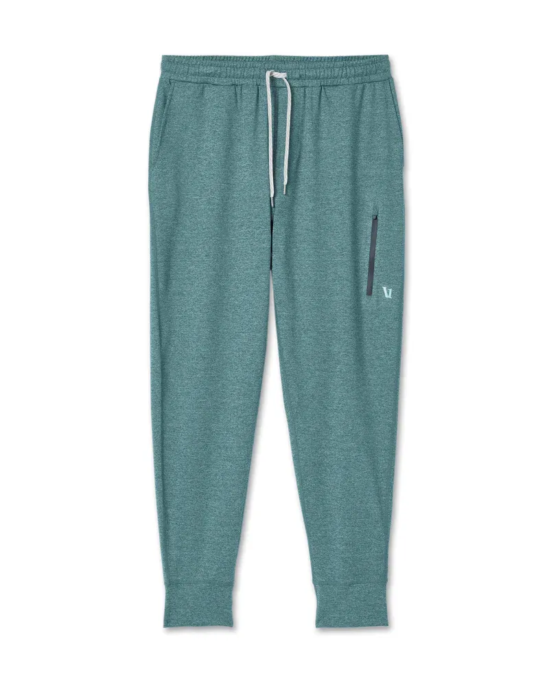 Vuori offers Sunday performance joggers Light azure blue Heather M sample