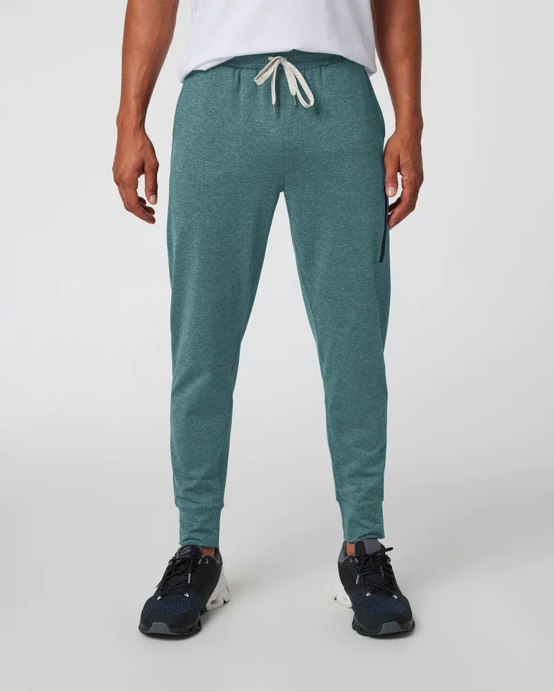 Vuori offers Sunday performance joggers Light azure blue Heather M sample